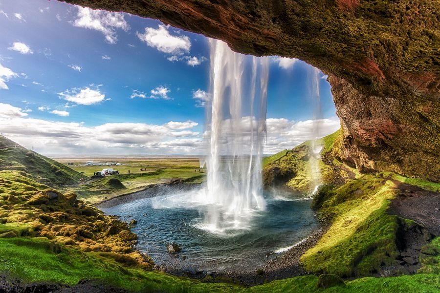 waterfall iceland